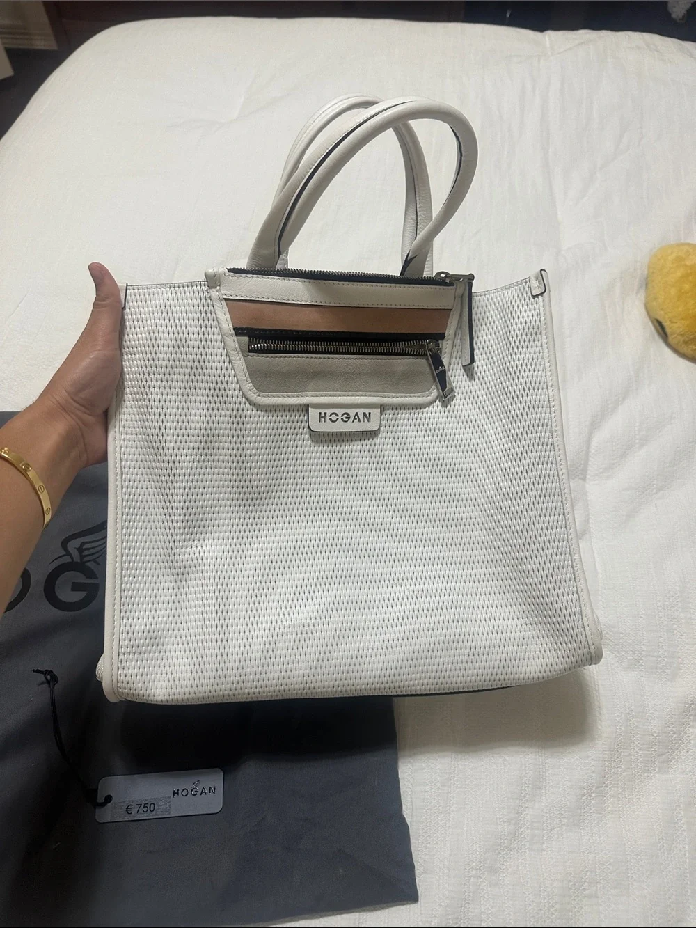 Hogan branded white